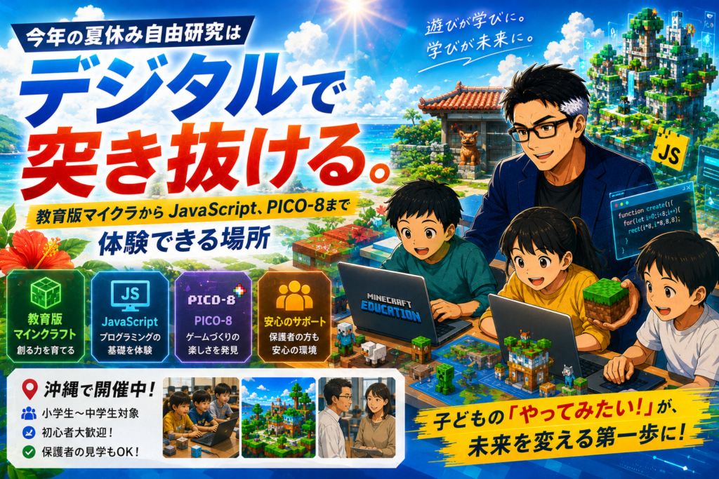 教育版マインクラフト 体験会